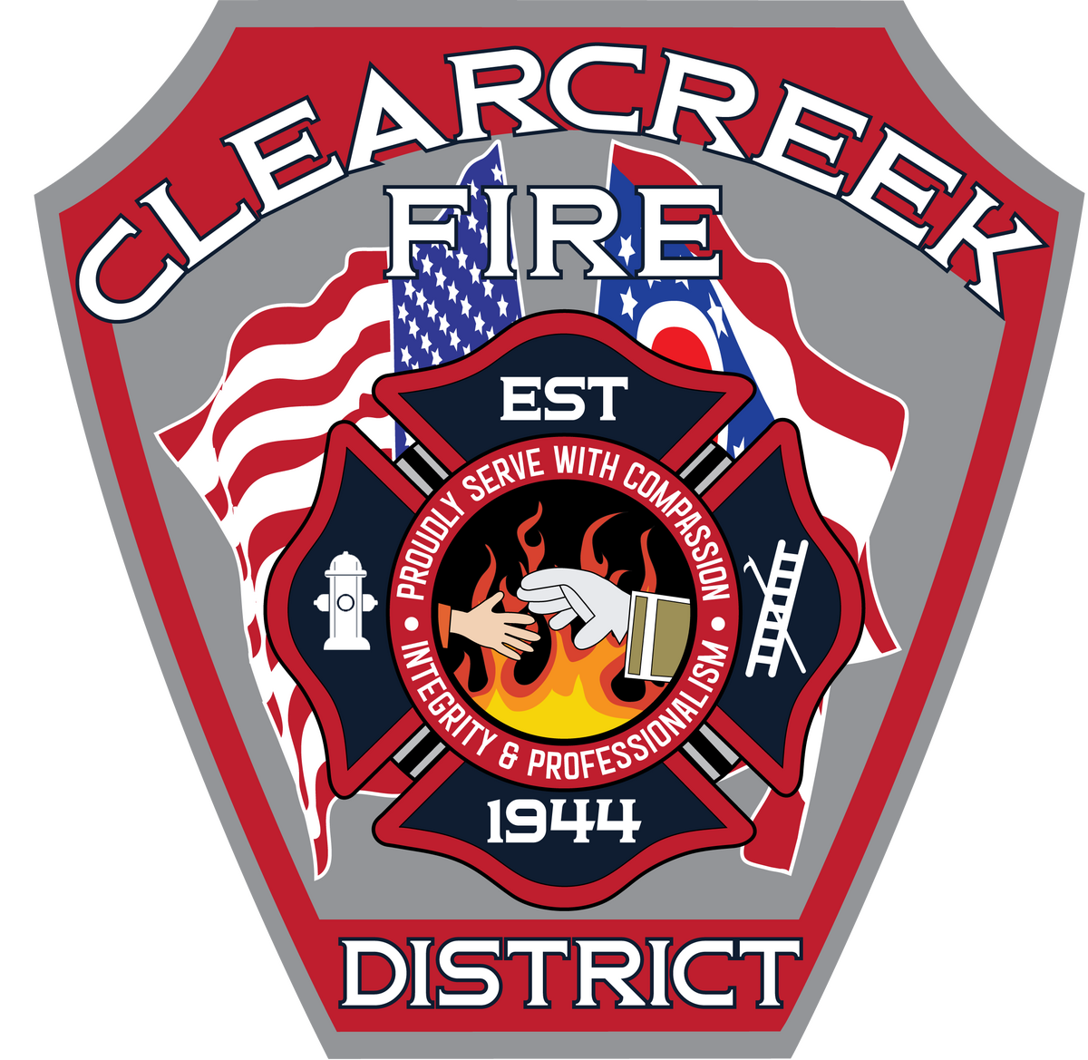 Clearcreek Fire Department patch